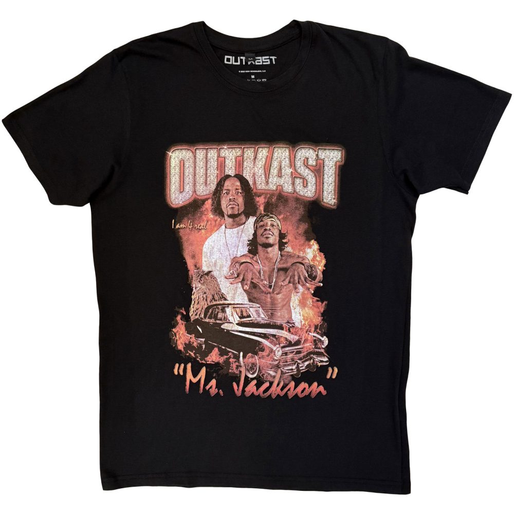 Outkast - Ms. Jackson Mens Tshirt - Black